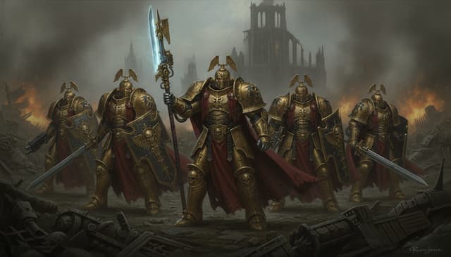 The Emissaries Imperatus — Warhammer wallpaper