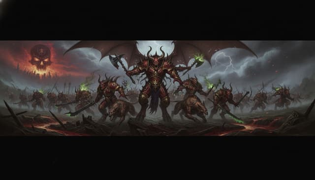 Daemons of Khorne — Warhammer wallpaper