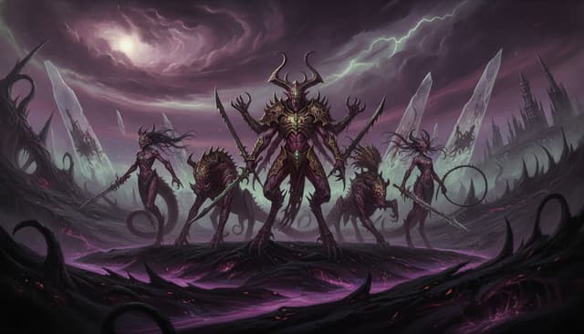 Daemons of Slaanesh — Warhammer wallpaper