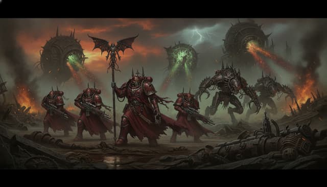 The Dark Mechanicum — Warhammer wallpaper