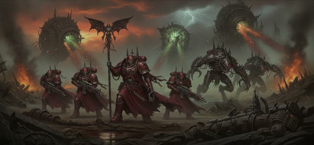 The Dark Mechanicum Warhammer wallpaper