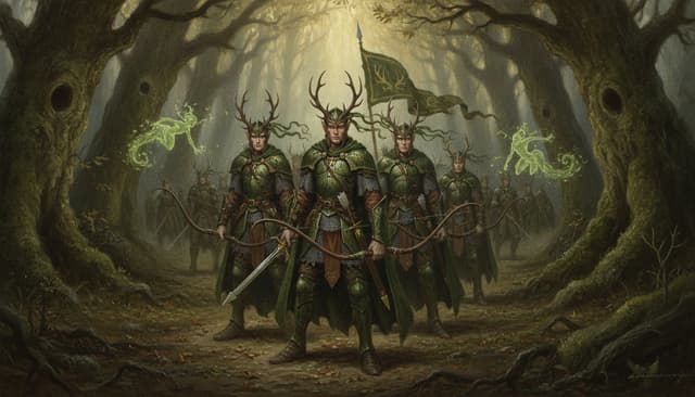 Glade Guard Kindreds — Warhammer wallpaper