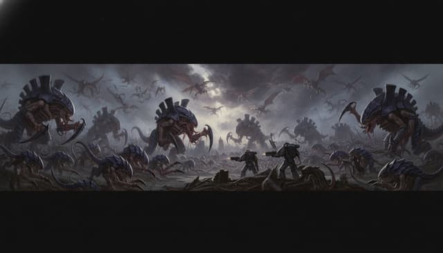 Hive Fleet Behemoth — Warhammer wallpaper