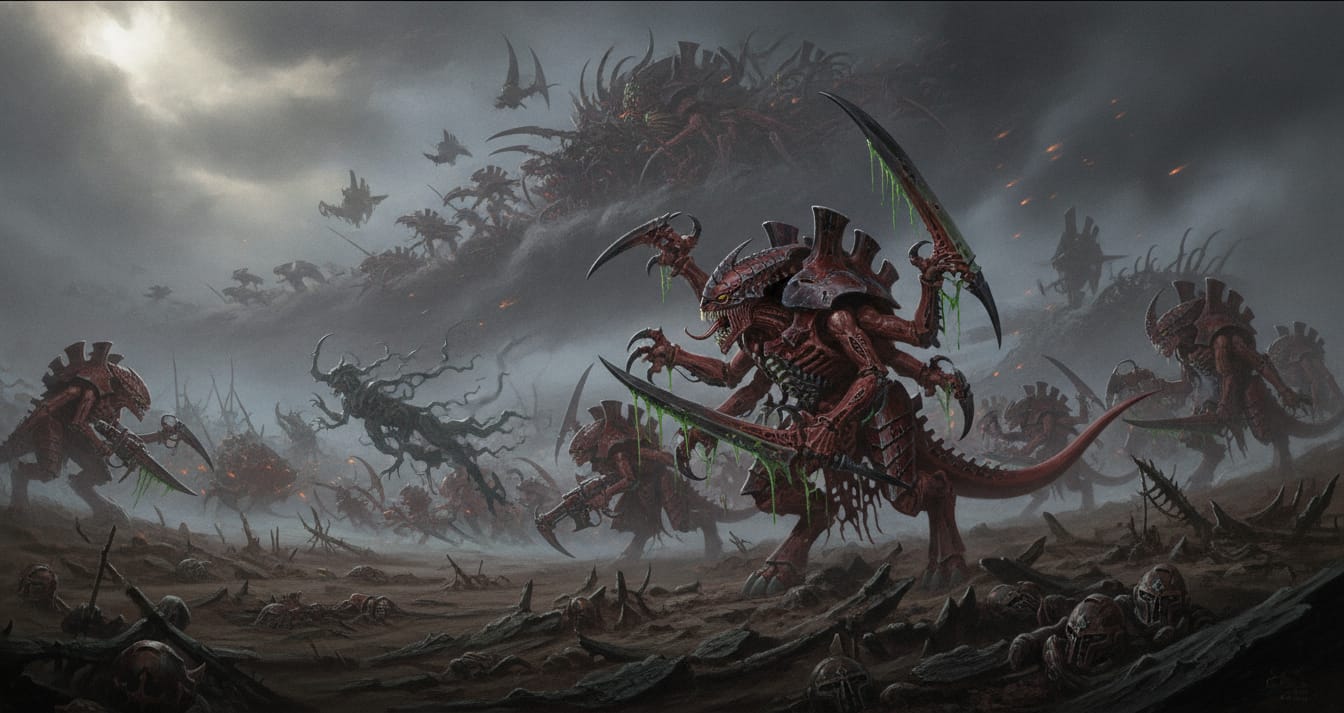 Hive Fleet Kronos formation art
