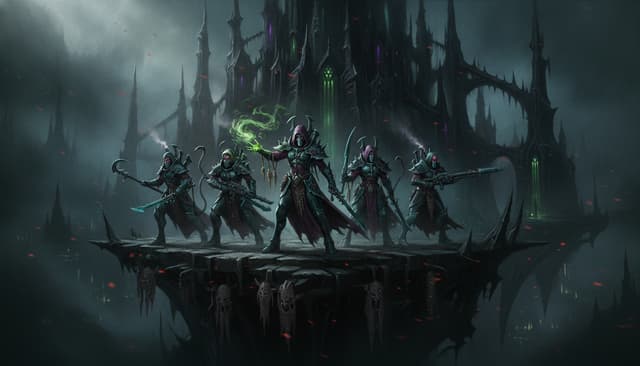 Kabal of the Poisoned Tongue — Warhammer wallpaper