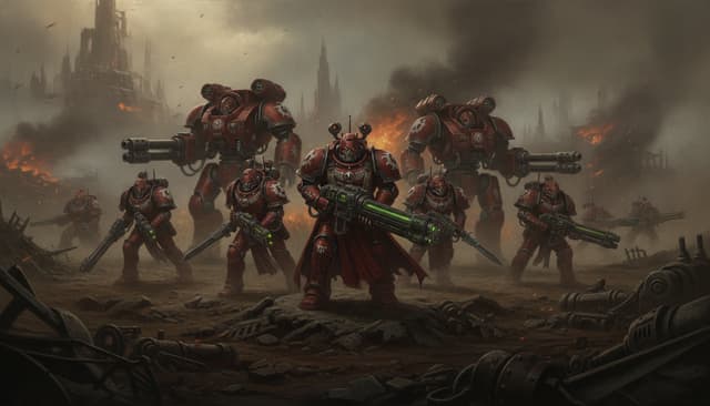 Taghmata of Mars — Warhammer wallpaper
