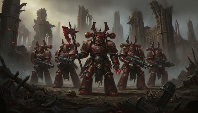 Red Corsairs — Warhammer wallpaper