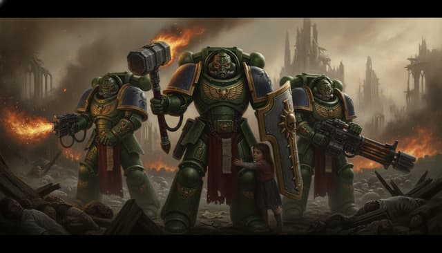 Salamanders — Warhammer wallpaper