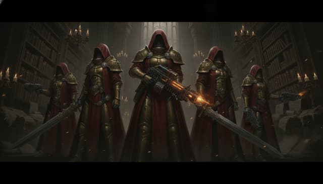 Sisters of Silence — Warhammer wallpaper