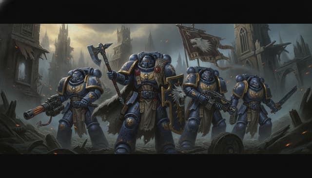 Space Wolves — Warhammer wallpaper