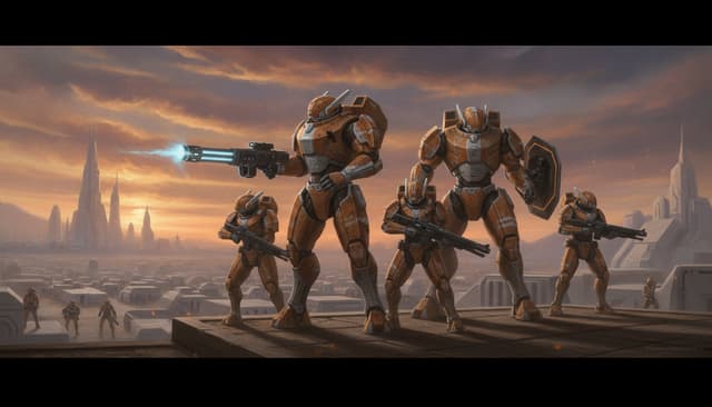 T'au Sept — Warhammer wallpaper