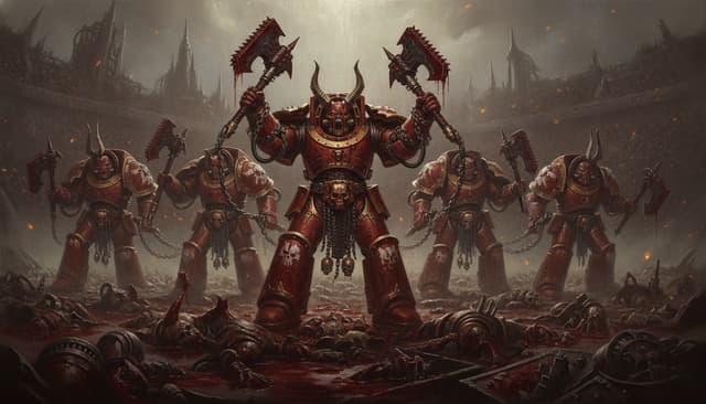 The Red Butchers — Warhammer wallpaper