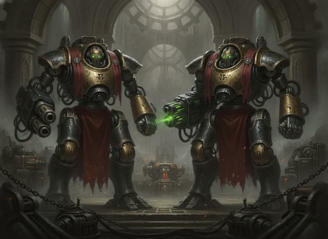 Kastelan Robots — Warhammer wallpaper