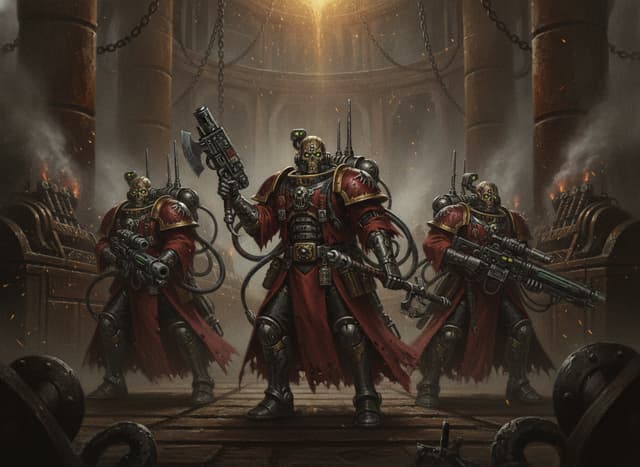 Skitarii Marshal — Warhammer wallpaper