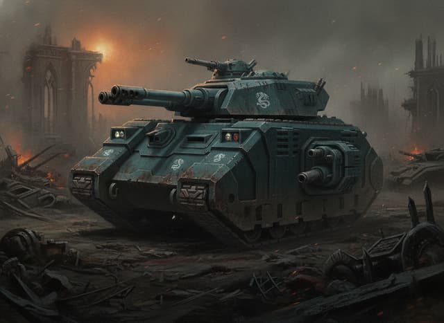Legion Sicaran Battle Tank — Warhammer wallpaper