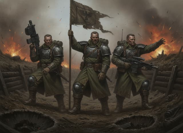 Command Squad — Warhammer wallpaper