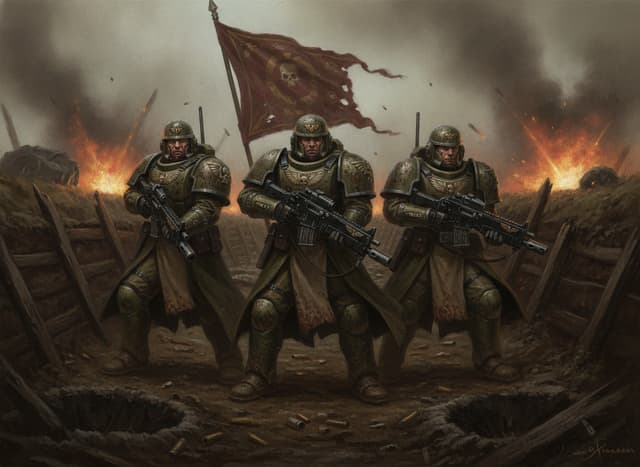 Kasrkin — Warhammer wallpaper