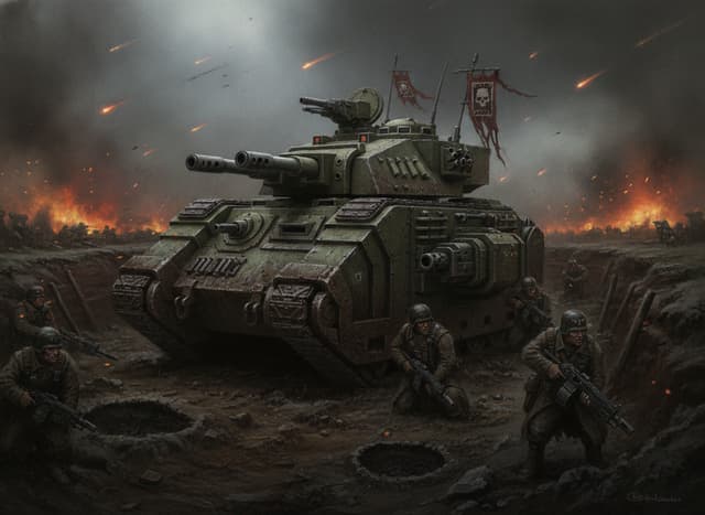 Rogal Dorn Battle Tank — Warhammer wallpaper