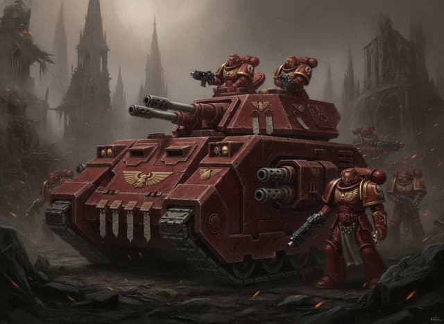 Baal Predator — Warhammer wallpaper