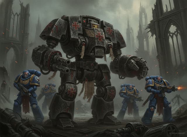 Death Company Dreadnought — Warhammer wallpaper