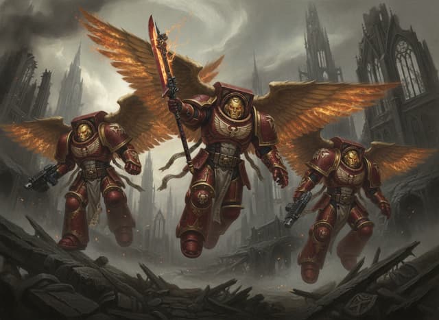 Sanguinary Guard — Warhammer wallpaper