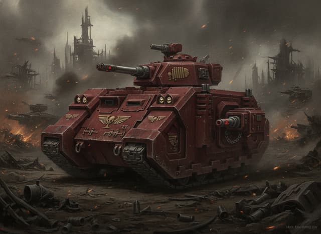 Legion Land Raider Proteus — unit artwork