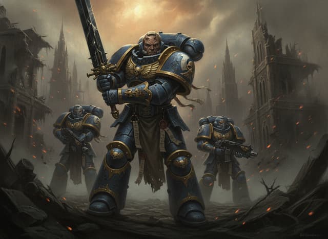 Emperor's Champion — Warhammer wallpaper