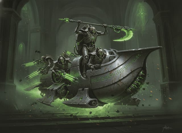 Catacomb Command Barge — Warhammer wallpaper