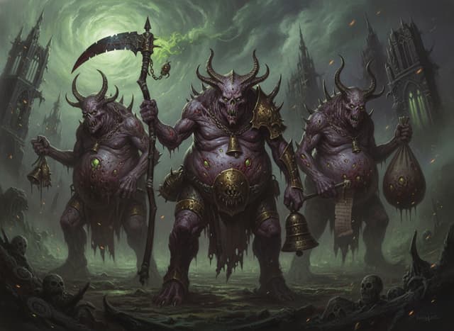 Plaguebearers — Warhammer wallpaper