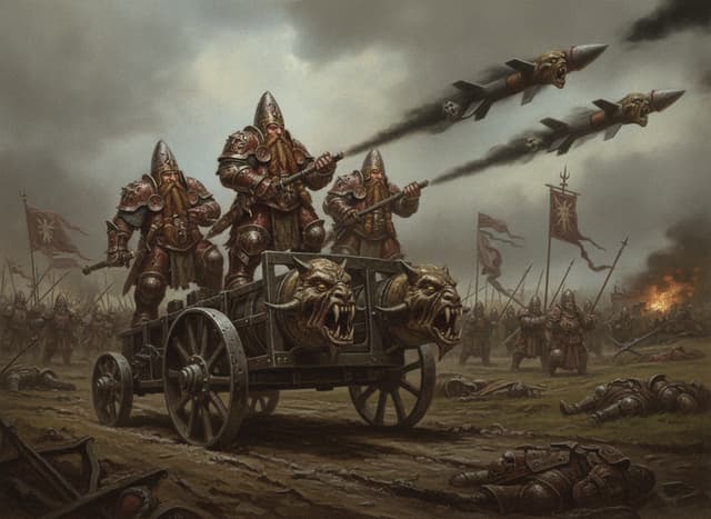 Deathshrieker Rocket Launcher — Warhammer wallpaper