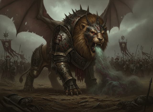 Lammasu — Warhammer wallpaper