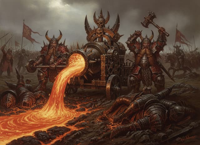 Magma Cannon — Warhammer wallpaper