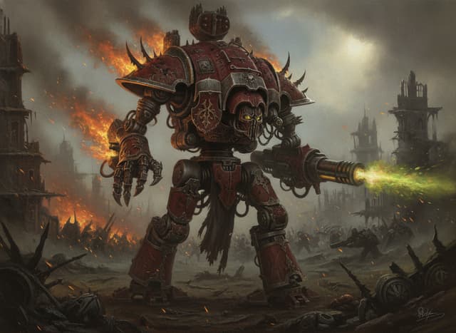 Knight Acheron — Warhammer wallpaper
