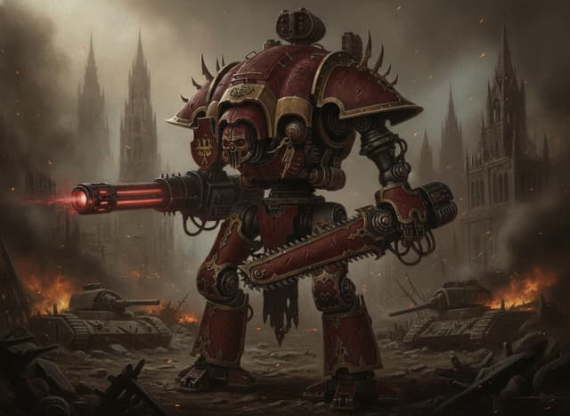 Knight Desecrator — Warhammer wallpaper