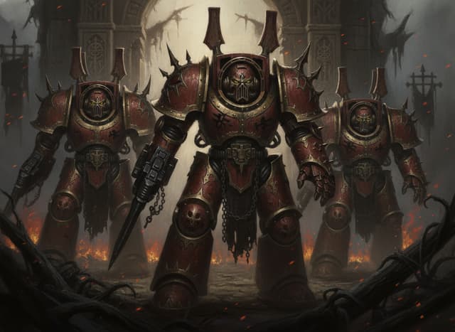 Chaos Terminators — unit artwork