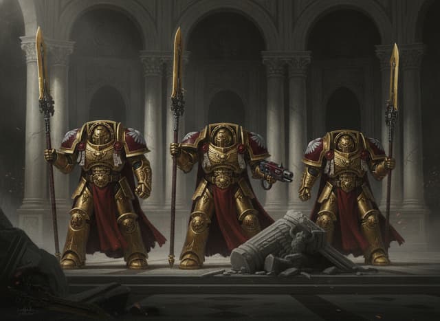 Aquilon Custodians — Warhammer wallpaper