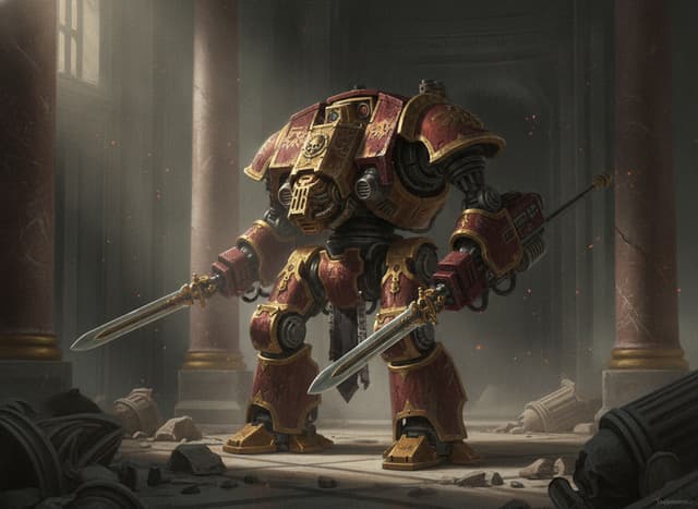 Contemptor-Galatus Dreadnought — Warhammer wallpaper