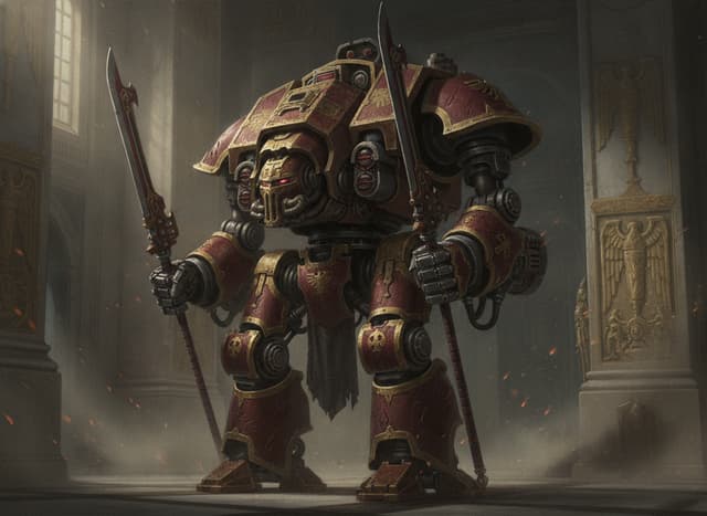 Telemon Heavy Dreadnought — Warhammer wallpaper