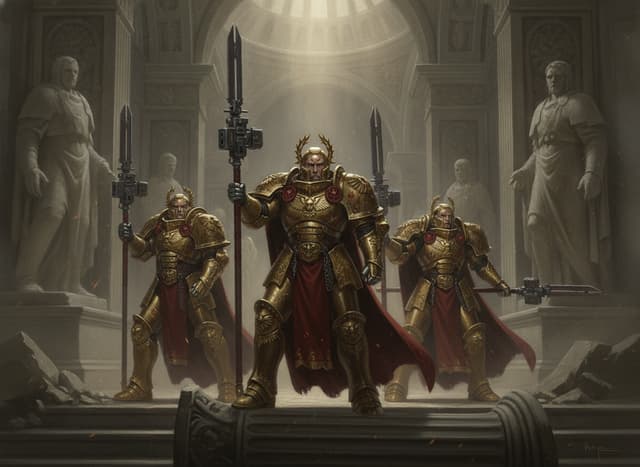 Custodian Guard — Warhammer wallpaper