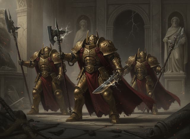 Custodian Wardens — Warhammer wallpaper