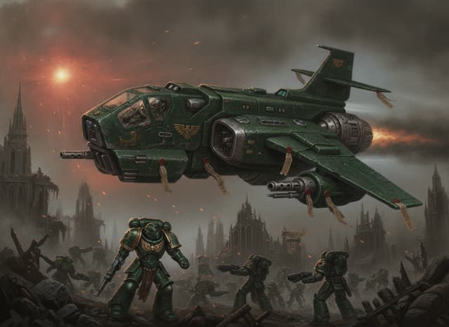 Nephilim Jetfighter — Warhammer wallpaper