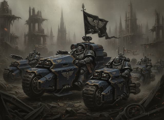 Ravenwing Command Squad — Warhammer wallpaper