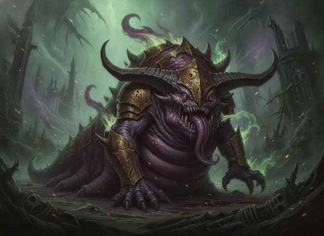 Beasts of Nurgle — unit artwork