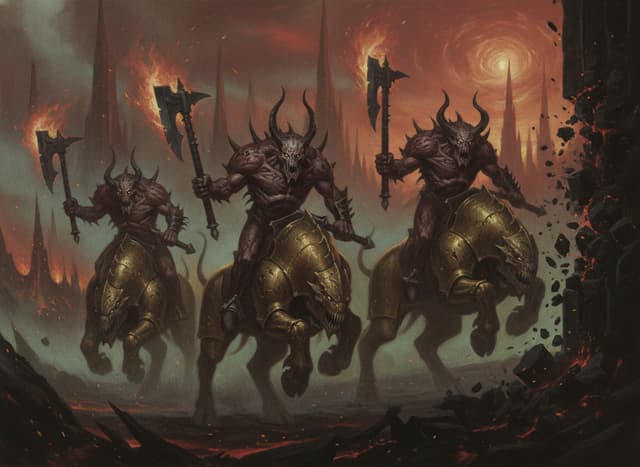 Bloodcrushers of Khorne — unit artwork