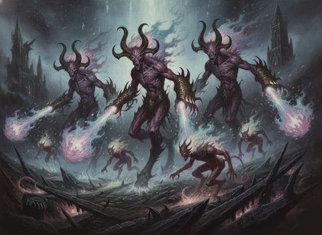 Flamers of Tzeentch — Warhammer wallpaper