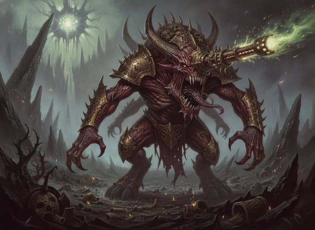 Skull Cannon of Khorne — Warhammer wallpaper