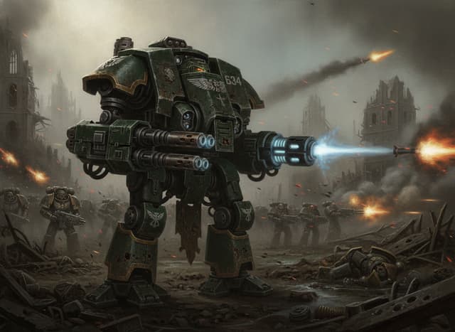 Legion Deredeo Dreadnought — Warhammer wallpaper