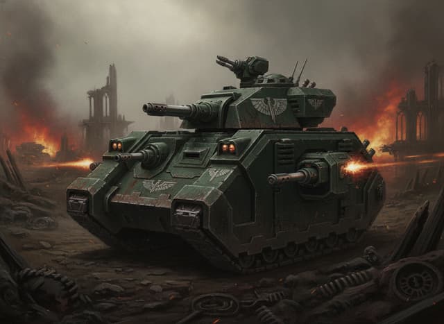 Legion Sicaran Battle Tank — Warhammer wallpaper