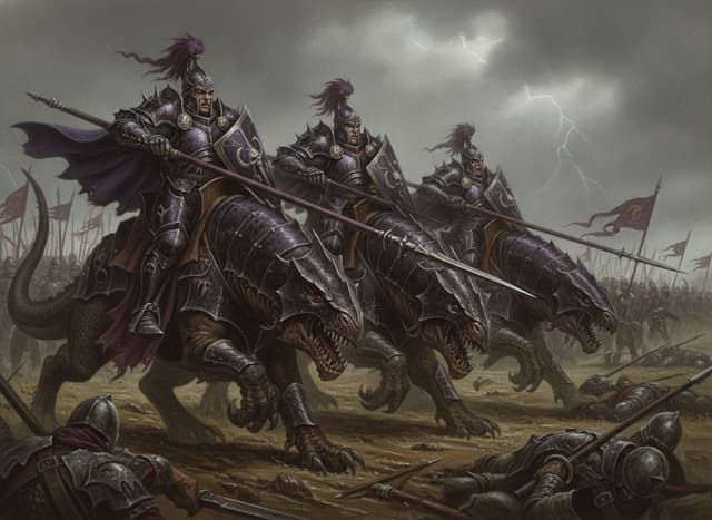 Cold One Knights — Warhammer wallpaper