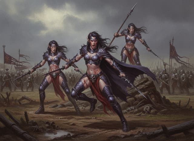 Witch Elves — Warhammer wallpaper